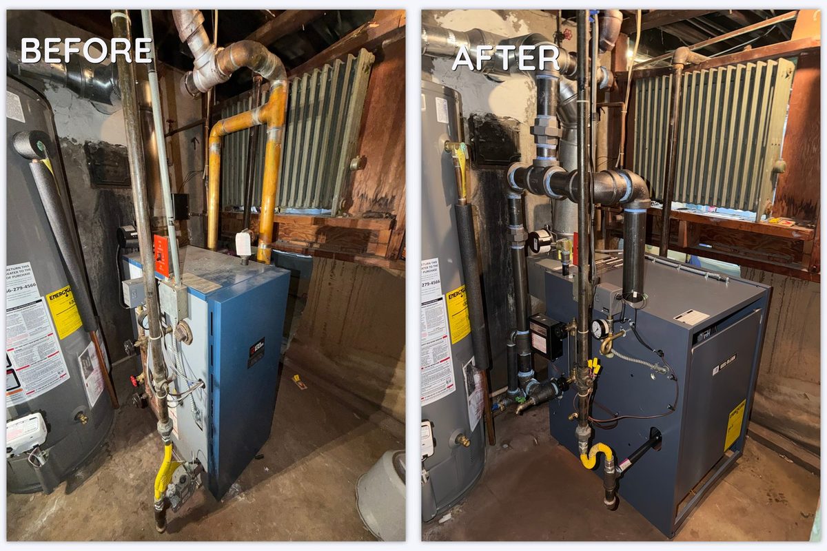 Rescue Plumbing & HVAC — real job photo from Northern NJ